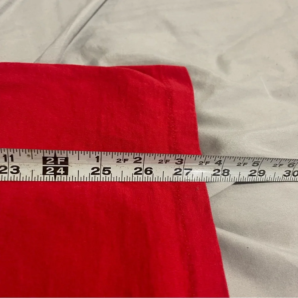 PowerPro Shirt Men 2XL Red Cotton‎ Athletic Logo Lightweight Short Sleeve Tee